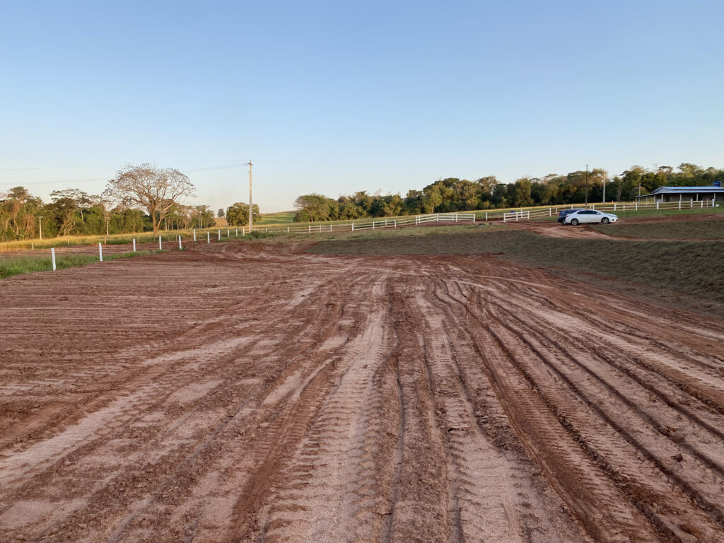 Obra em andamento