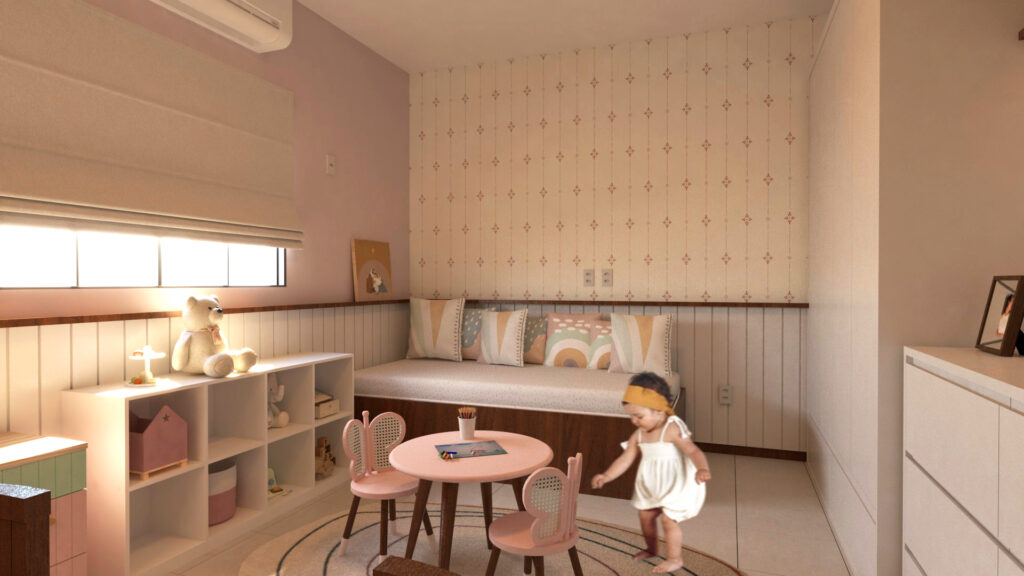 Quarto bebê Paula no futuro 