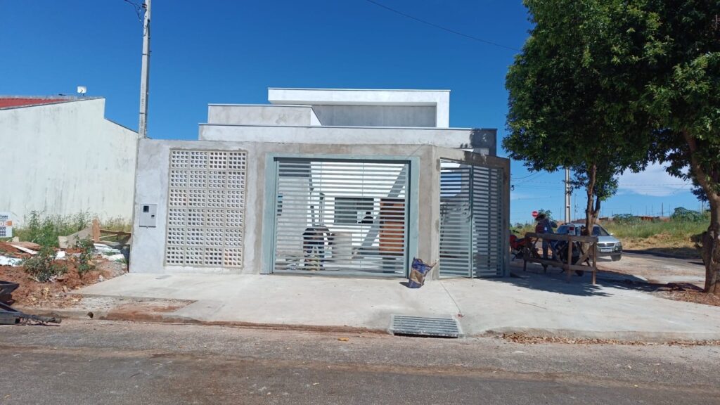 Obra em andamento